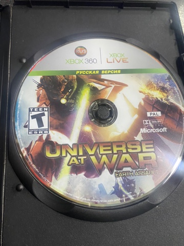 Диск для X-Box 360 Microsoft Universe At War