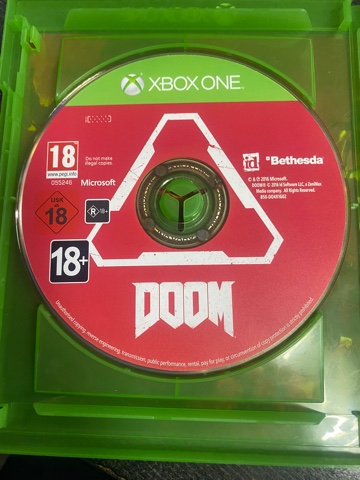 Диск для X-Box 360 Microsoft Doom 