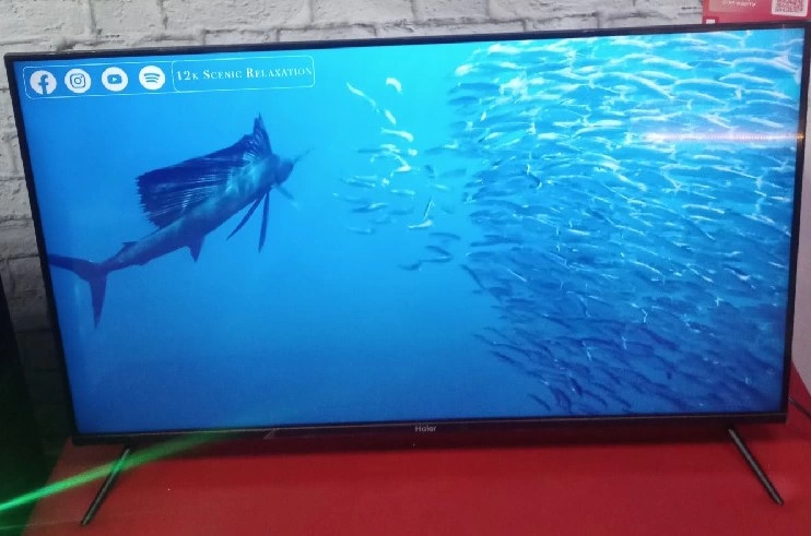 Телевизор Haier  43 Smart TV MX 2021 LED, HDR, черный
