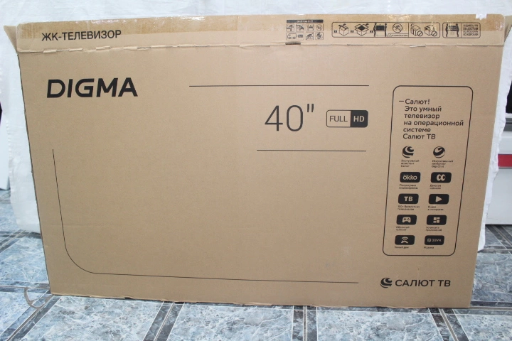 Телевизор Digma DM-LED40SBB36