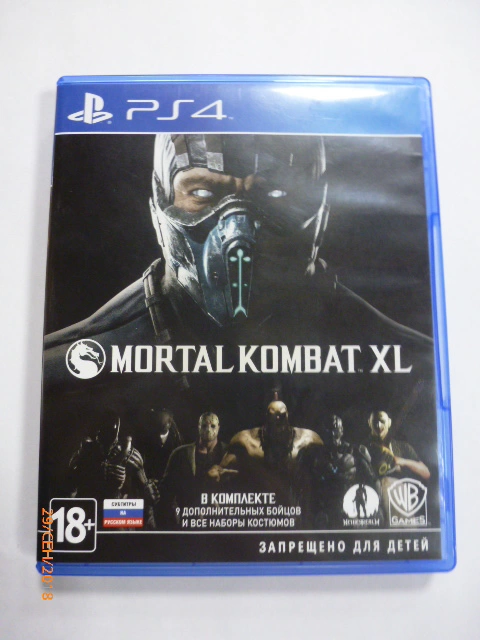 Диск для PS Sony PS4 MORTAL KOMBAT XL
