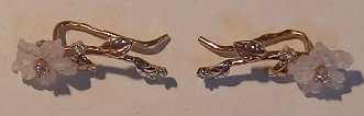 Серьги  золотые 585 проба 1,63 гр.