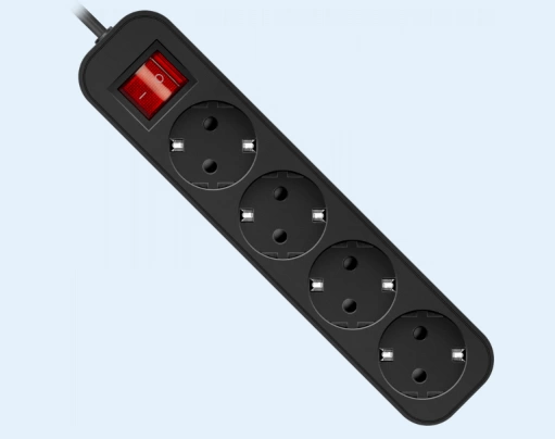 Сетевой фильтр Defender G430 4 розеток, 10А, 3.0 м