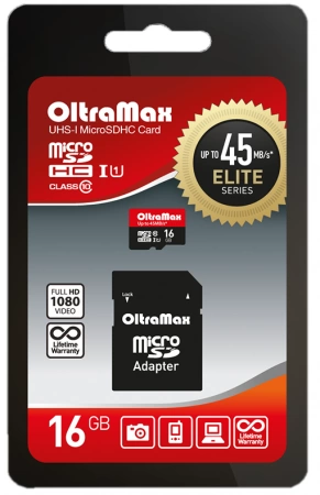 Карта памяти micro-SD OltraMax 10 UHS-1