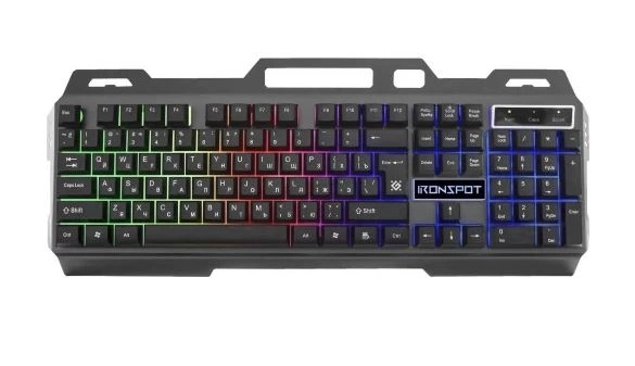 Клавиатура USB Defender IronSpot GK-320L