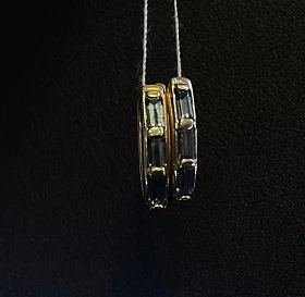 Серьги  золотые 585 проба 2,93 гр (ФМ)