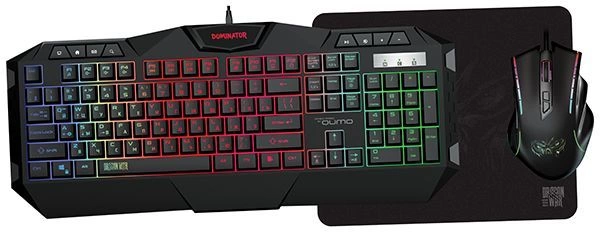 Клавиатура+мышь QUMO Dominator K66/M83