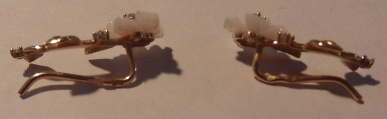 Серьги  золотые 585 проба 1,63 гр.