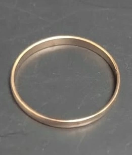 Кольцо золотое 585 1.4 гр. 21.5 р-р  (ФМ)