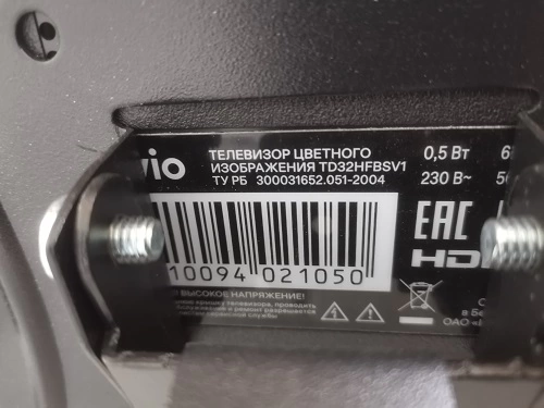 Телевизор Tuvio  TD32HFBSV1
