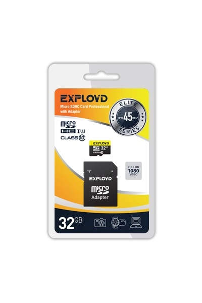 Карта памяти micro-SD Exployd UHS-1 Elite SD