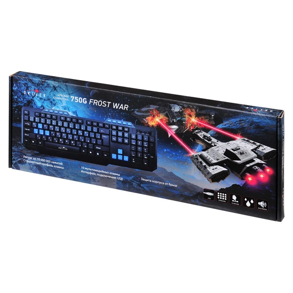 Клавиатура USB Oklick 750G