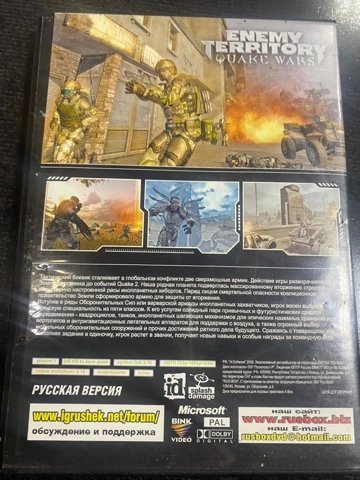 Диск для X-Box 360 Microsoft Enemy Territory Quake Wars