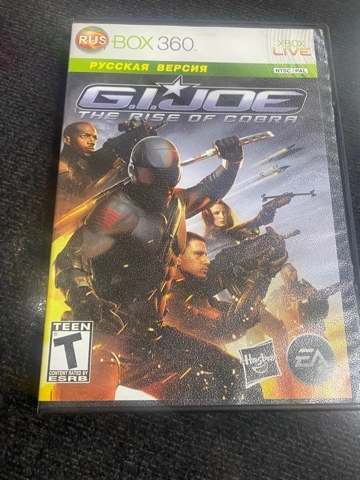 Диск для X-Box 360 Microsoft G.I. JOE: The rise of cobra