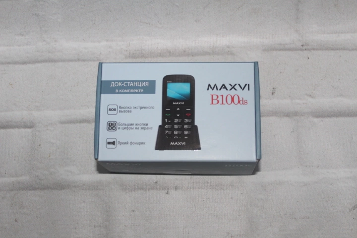 Телефон мобильный MAXVI B100ds