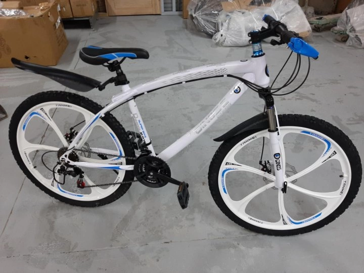Велосипед Dinos 26" 21скор Бело-Синий (DIN-17-5)