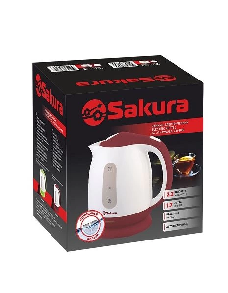 Электрочайник Sakura SA-2344WR