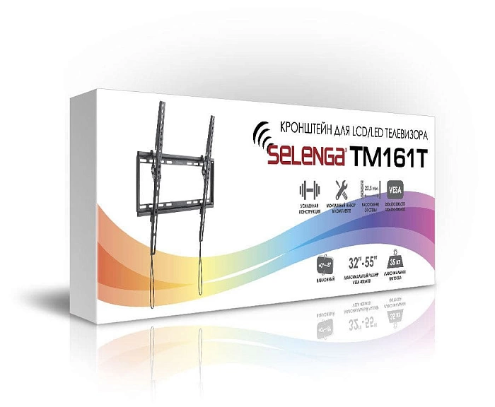 Кронштейн для ТВ Selenga 32"-55" до 35кг, ТМ-161T