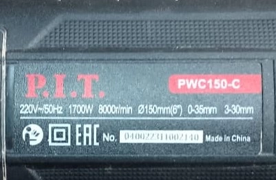 Штроборез P.I.T. PWC150-C