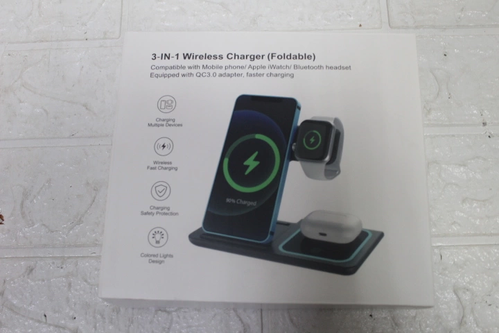 Зарядное устройство для телефона Wireless Charger IPhone Док-станция 3 в 1