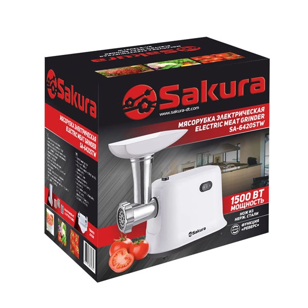 Электромясорубка Sakura SA-6420SW