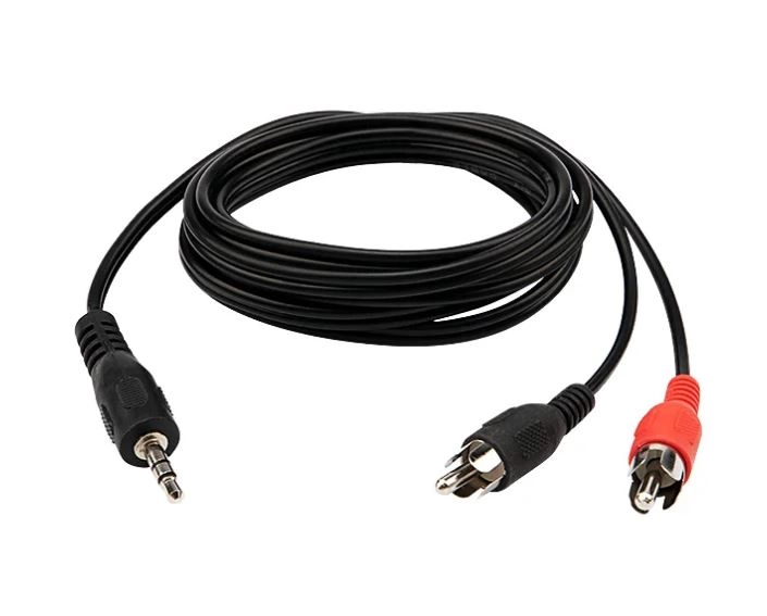 Кабель AUX Rexant Стерео 3,5 мм - 2RCA, 3 м 17-4202