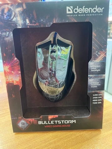 Мышь оптическая Defender GM-928 Bulletstorm