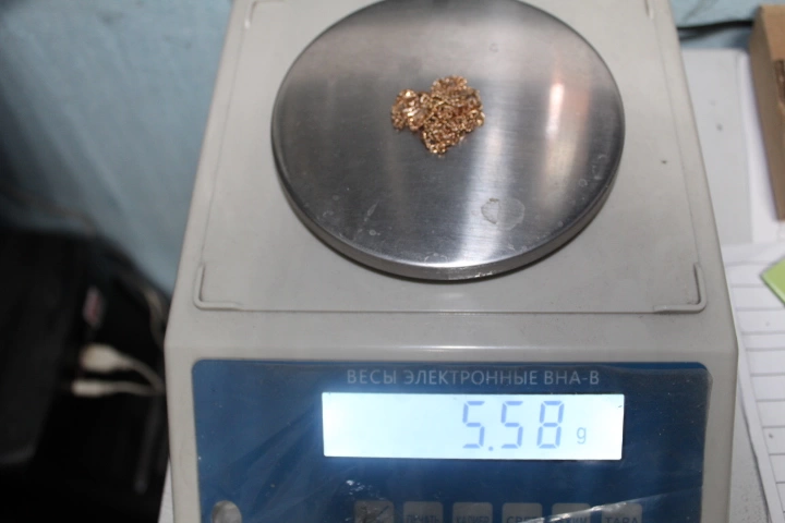 Цепь  золотая 585 проба 5,58 гр. 60 см. (ФМ)