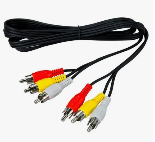 Кабель AV Rexant 17-0202(3RCA-3RCA 1.5м)
