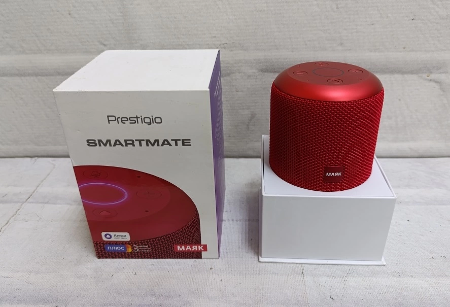 Акустическая система 1.0 Prestigio SMARTMATE Маяк Edition Красная