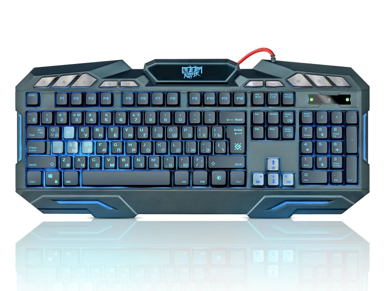 Клавиатура USB Defender DOOM Keeper GK-100DL