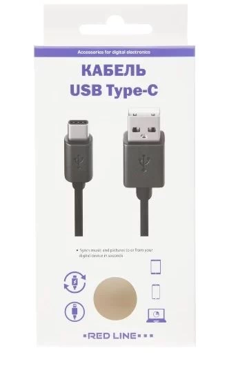 USB кабель Redline Tech Type-C 