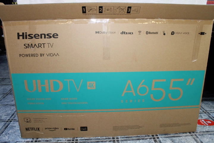 Телевизор Hisense 55A6BG