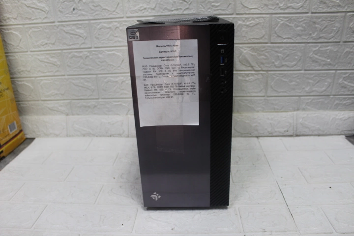 Системный блок Dexp i3 10100 3.6GHz/DDR4 8Gb/SSD500/Rx550