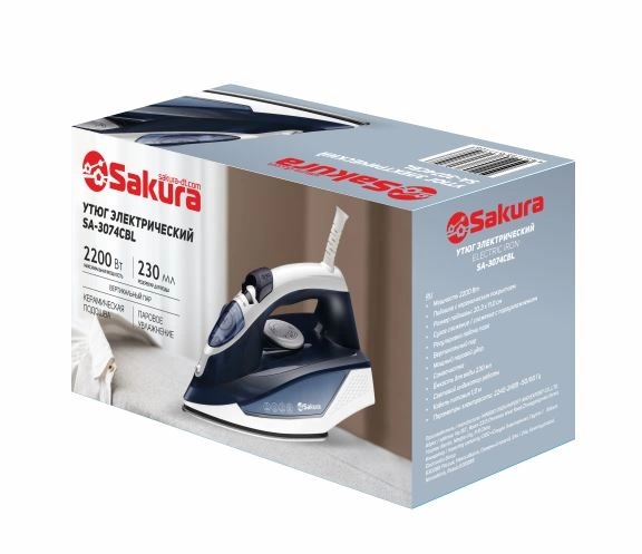 Утюг Sakura SA-3074CBL