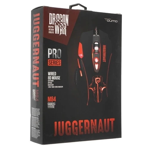 Мышь беспроводная QUMO M84 Juggernaut