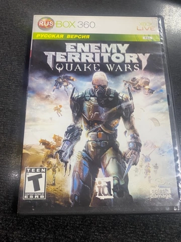 Диск для X-Box 360 Microsoft Enemy Territory Quake Wars