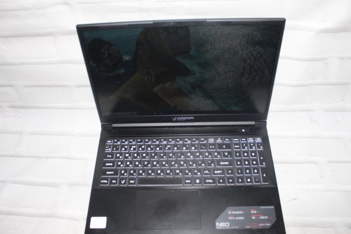 Ноутбук Ardor Gaming 12th Gen/i5-12450H/16ГБ/SSD512/GHz2/GeForceRTX4050