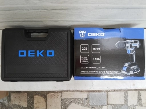 Шуруповерт Deko ZKCD20V Pro BMC