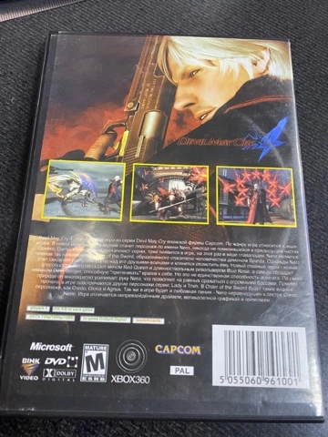 Диск для X-Box 360 Microsoft Devil May Cry