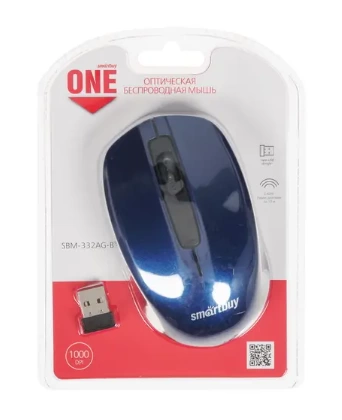 Мышь безпроводная Smartbuy 332AG-B
