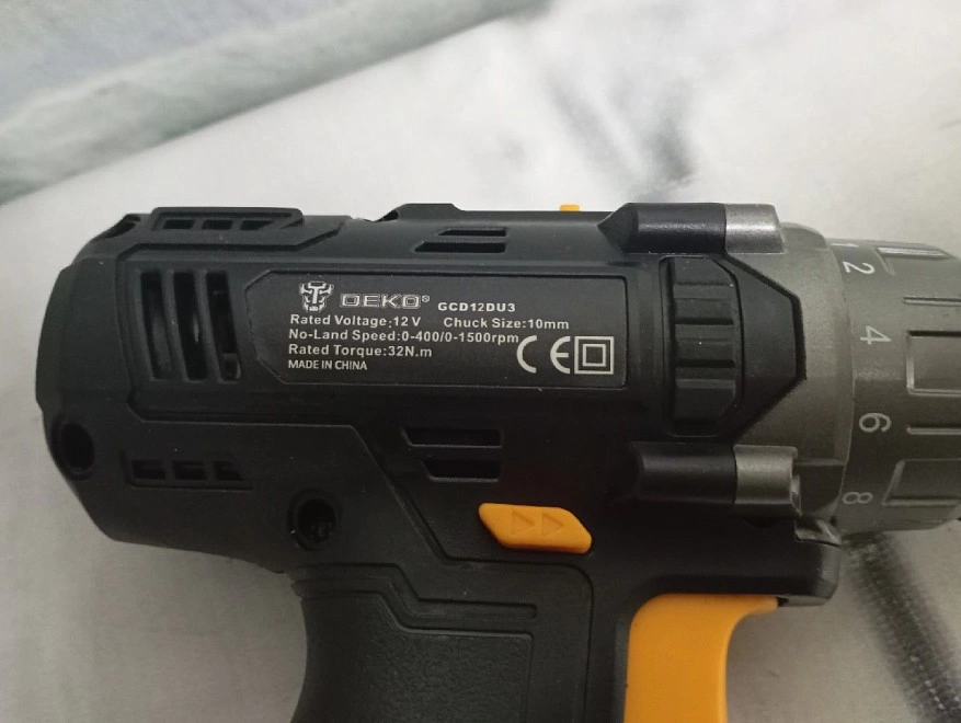 Шуруповерт Deko GCD12DU3