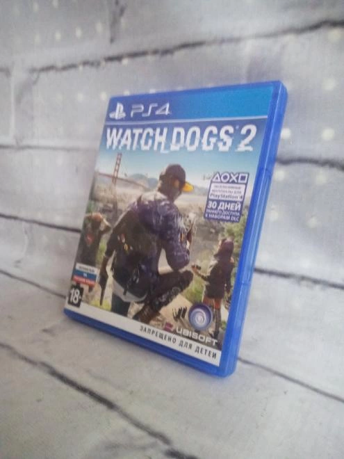 Диск для PS Sony Watch dogs 2