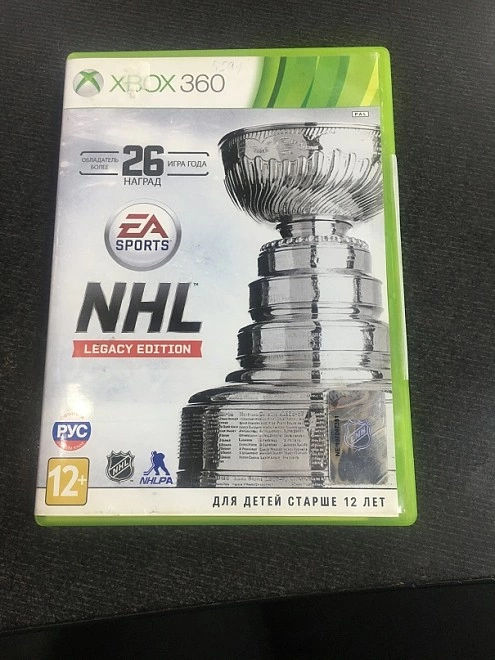 Диск для X-Box 360 <> NHL Legacy Edition
