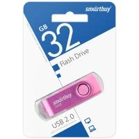 USB Flash Drive Smartbuy 32Gb Twist (Pink)