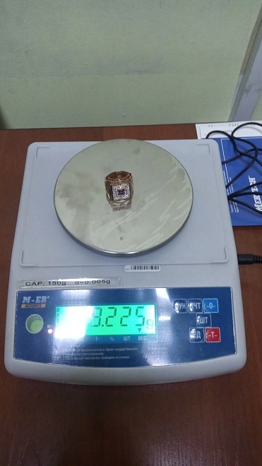 Печатка  Золотая 585 проба 9,225гр 22,5 размер 