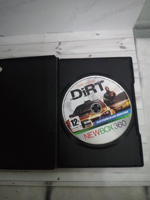 Диск для X-Box  colin mcrae DIRT