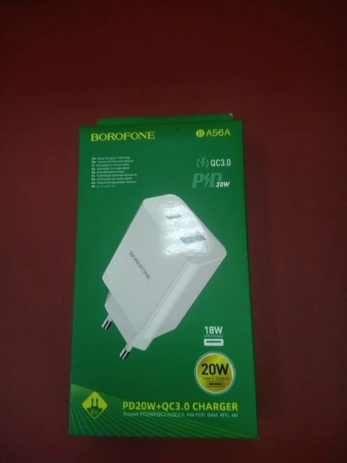 Зарядное устройство для телефона Borofone Адаптер PD20W+QC3.0