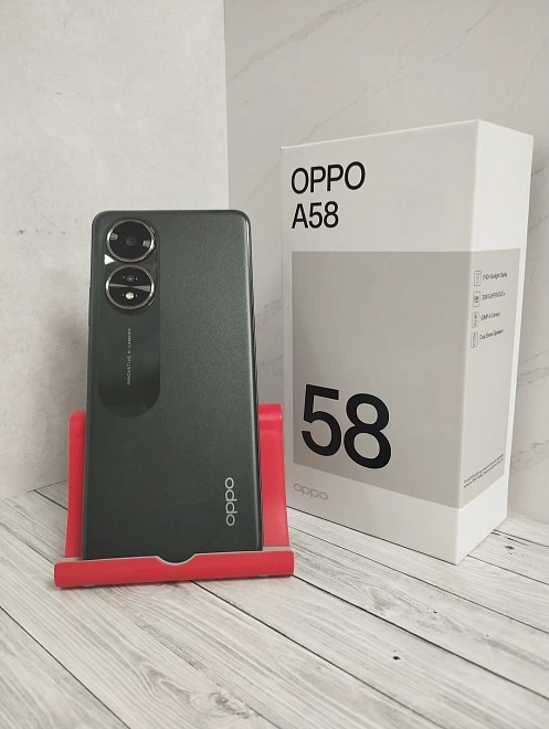 Смартфон Oppo A58 6/128 Блестящий черный