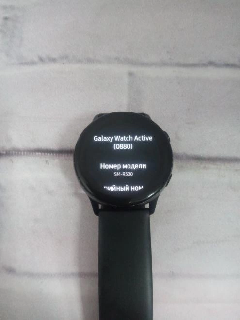 SMART Часы Samsung Galaxy Watch Active (SM-R500)